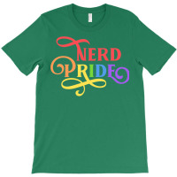 Rainbow Nerd Pride T-shirt | Artistshot