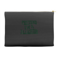 Pretend I'm A Alligator Funny Lazy Halloween Costu Accessory Pouches | Artistshot