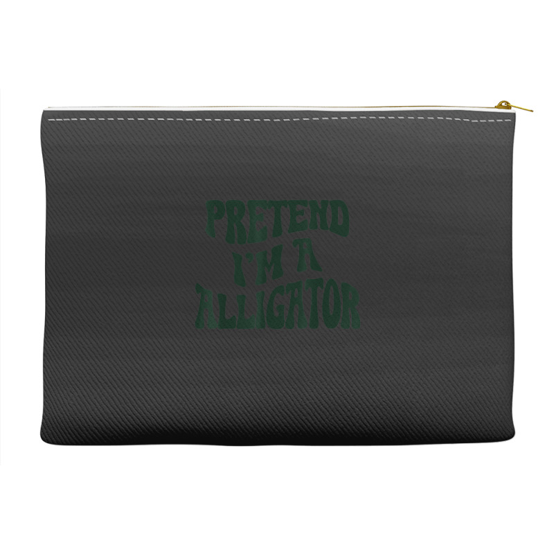 Pretend I'm A Alligator Funny Lazy Halloween Costu Accessory Pouches | Artistshot