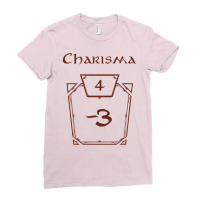 4 Charisma Outline Ladies Fitted T-shirt | Artistshot