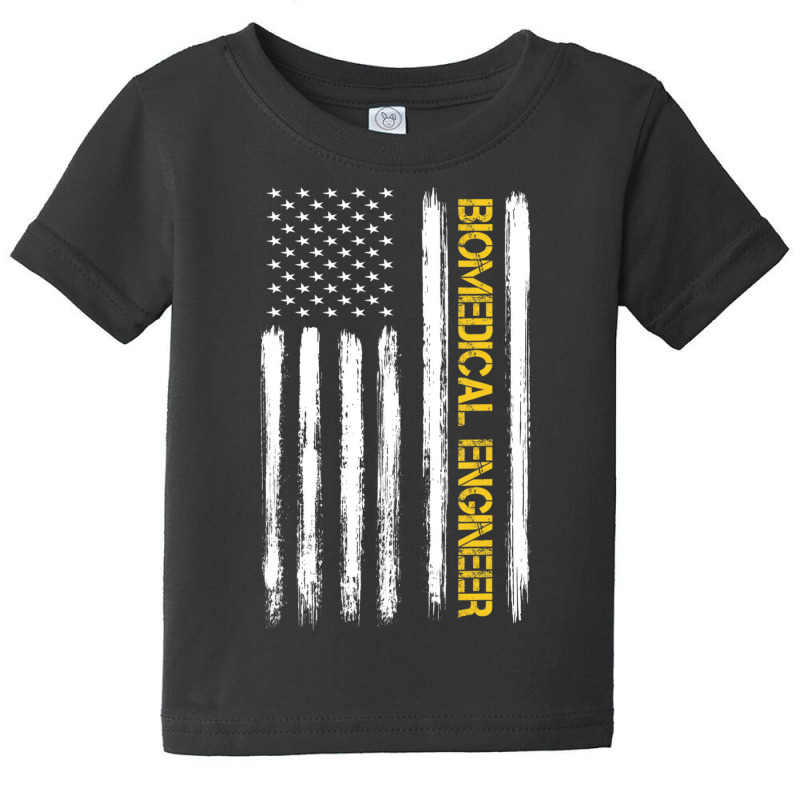 Biomedical Engineer American Flag Engineering Grad Baby Tee by holden | Artistshot