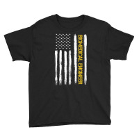 Biomedical Engineer American Flag Engineering Grad Youth Tee | Artistshot