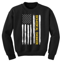 Biomedical Engineer American Flag Engineering Grad Youth Sweatshirt | Artistshot