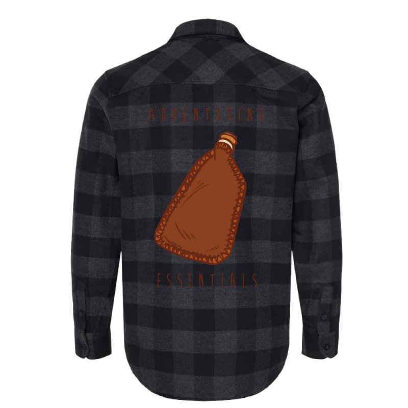 Adventuring Essentials Waterskin Flannel Shirt by ehrdokesl | Artistshot