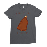 Adventuring Essentials Waterskin Ladies Fitted T-shirt | Artistshot