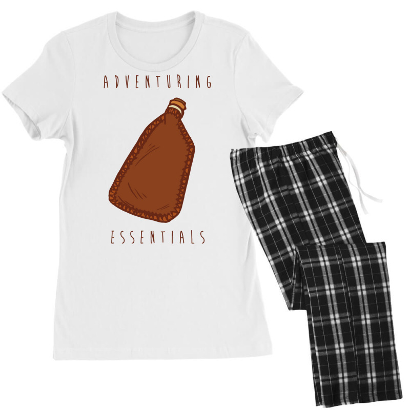 Adventuring Essentials Waterskin Women's Pajamas Set by ehrdokesl | Artistshot