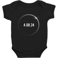 America Totality 04.08.24 Total Solar Eclipse 2024 Baby Bodysuit | Artistshot