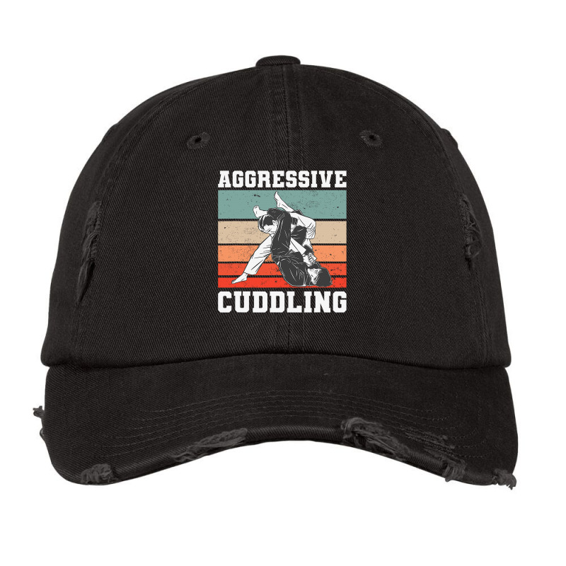 Aggressive Cuddling Judo Jiu Jitsu Martial Arts Vintage Cap by guiUPTEES | Artistshot