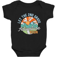 Back To School Gift Let The Second Grade Adventure Baby Bodysuit | Artistshot