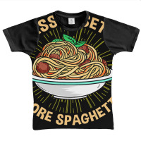 Less Upsetti More Spaghetti Italian American T Shi Graphic Youth T-shirt | Artistshot