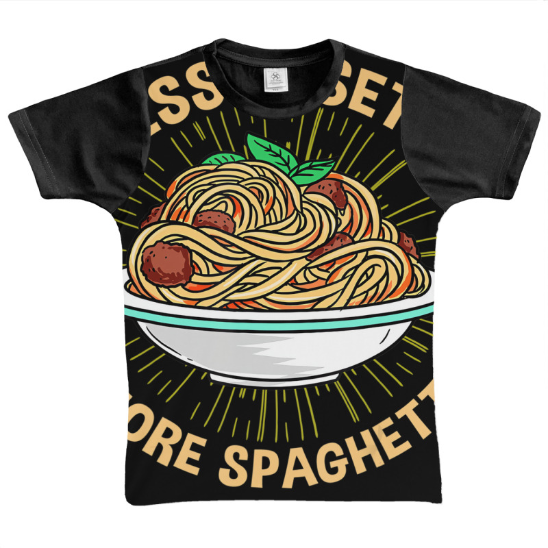 Less Upsetti More Spaghetti Italian American T Shi Graphic Youth T-shirt by bonne | Artistshot