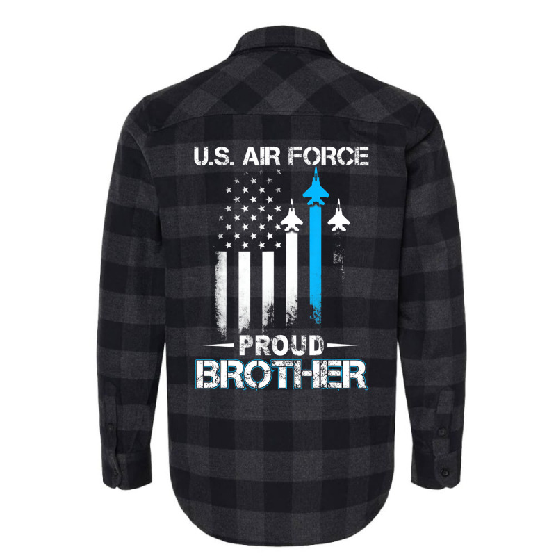 Pride U.s. Army   I'm A Proud Air Force Brother T Flannel Shirt by saterseim | Artistshot