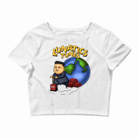 Lunatics Tunes  50 Crop Top | Artistshot