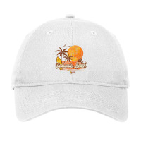 Clearwater Beach Florida Fl Retro Vintage Beach T Adjustable Cap | Artistshot