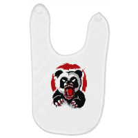 Angry Panda Baby Bibs | Artistshot