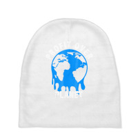 Profit Over Planet Environmental T Shirt Baby Beanies | Artistshot