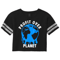 Profit Over Planet Environmental T Shirt Scorecard Crop Tee | Artistshot