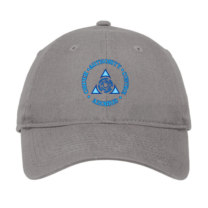 Azorius Ideology Adjustable Cap by adonisfeary5 | Artistshot