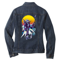 Final Fantasy Ii 2   Emperor Retrowave Ladies Denim Jacket | Artistshot