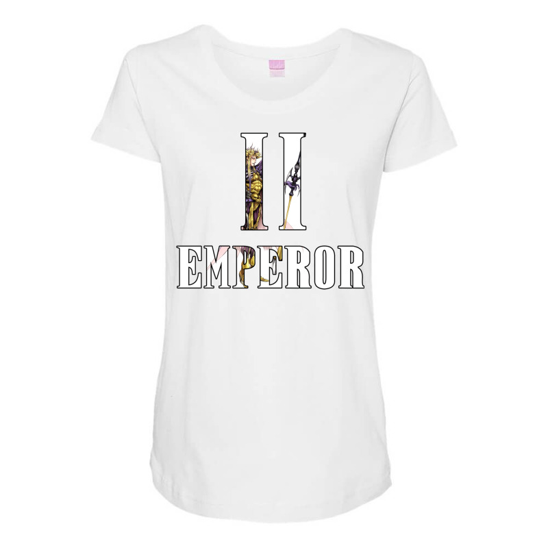 Final Fantasy Ii 2   The Emperor 00 Maternity Scoop Neck T-shirt by suardlakiof | Artistshot