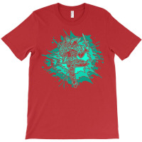 Bluegreen Simic Mage   Planeswalker Oko Thief Of C T-shirt | Artistshot