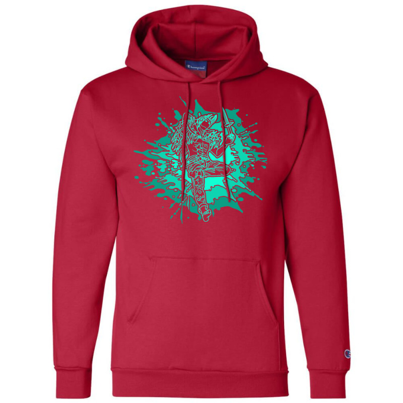 Bluegreen Simic Mage   Planeswalker Oko Thief Of C Champion Hoodie by wronazeinerl | Artistshot