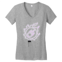 Final Fantasy Xiv   Black Mage Neon Women's V-neck T-shirt | Artistshot