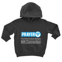 Funny Prayer Christian Catholic Faith Pastor Wifi Toddler Hoodie | Artistshot