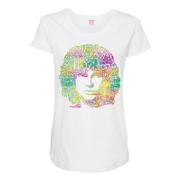 Jim Morrison Legacy Typography [type B] Maternity Scoop Neck T-shirt | Artistshot