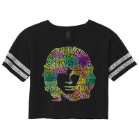 Jim Morrison Legacy Typography [type B] Scorecard Crop Tee | Artistshot