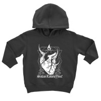 Satan Loves Toddler Hoodie | Artistshot