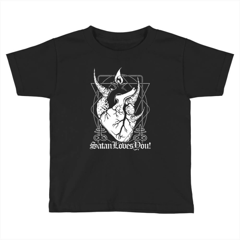 Satan Loves Toddler T-shirt by rastyrocl | Artistshot