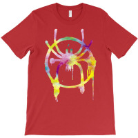 Into The Spider Verse   (colorful Version) T-shirt | Artistshot