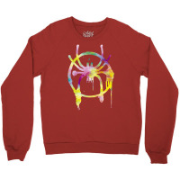 Into The Spider Verse   (colorful Version) Crewneck Sweatshirt | Artistshot