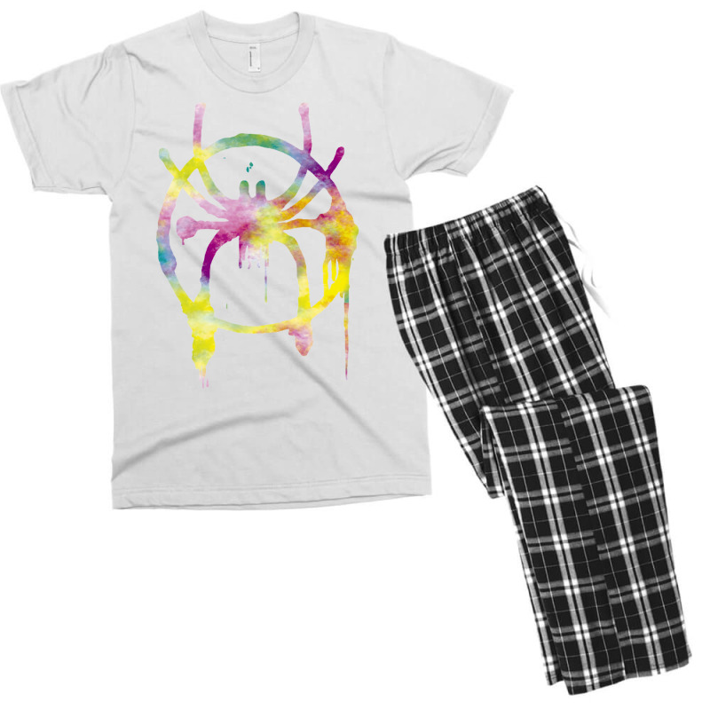 Into The Spider Verse   (colorful Version) Men's T-shirt Pajama Set by gadasiegeniad | Artistshot