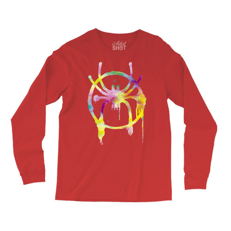 Into The Spider Verse   (colorful Version) Long Sleeve Shirts by gadasiegeniad | Artistshot