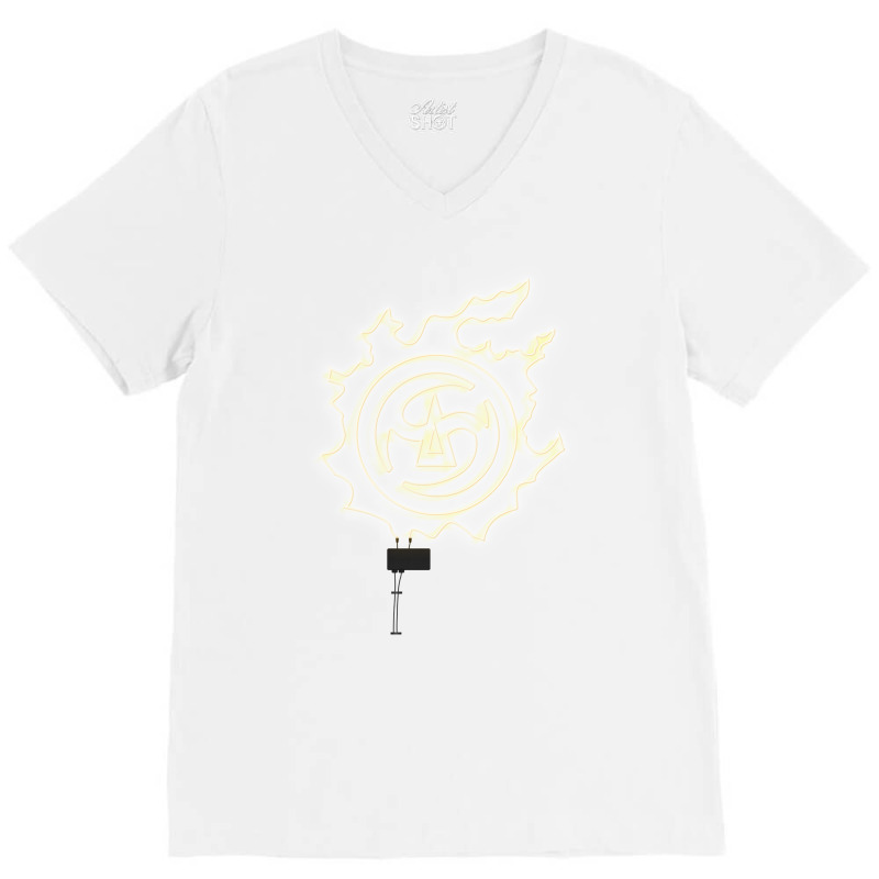 Final Fantasy Xiv   Samurai Sam Neon V-Neck Tee by kinellashkerk | Artistshot