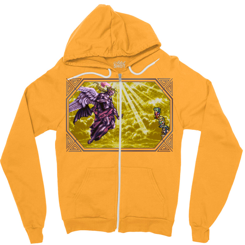 Final Fantasy Vi   God Kefka Zipper Hoodie by suardlakiof | Artistshot