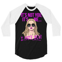 It's Not You 3/4 Sleeve Shirt | Artistshot