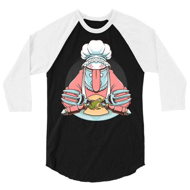 Strange Gourmand 3/4 Sleeve Shirt by eibachngomiu | Artistshot