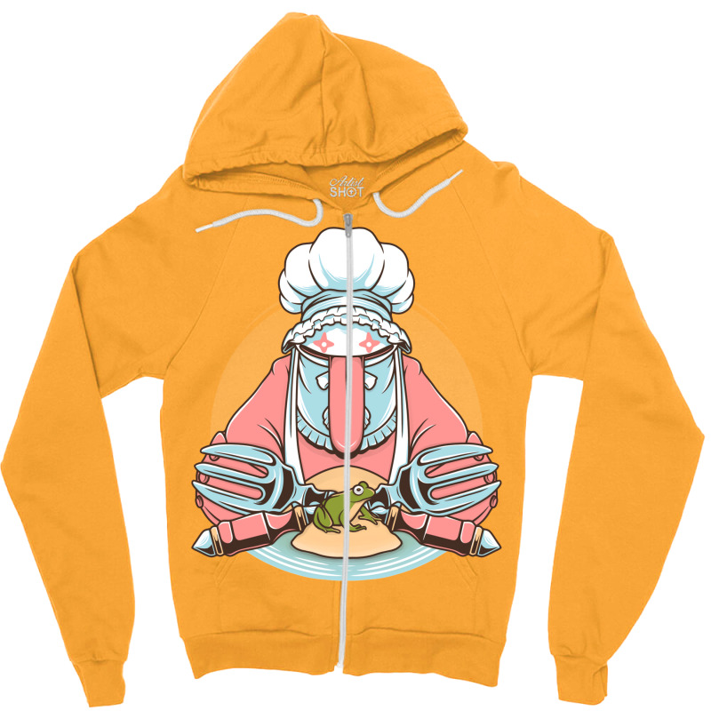 Strange Gourmand Zipper Hoodie by eibachngomiu | Artistshot