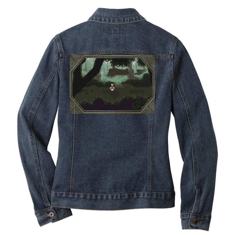 Final Fantasy Vi   Train Ladies Denim Jacket by suardlakiof | Artistshot