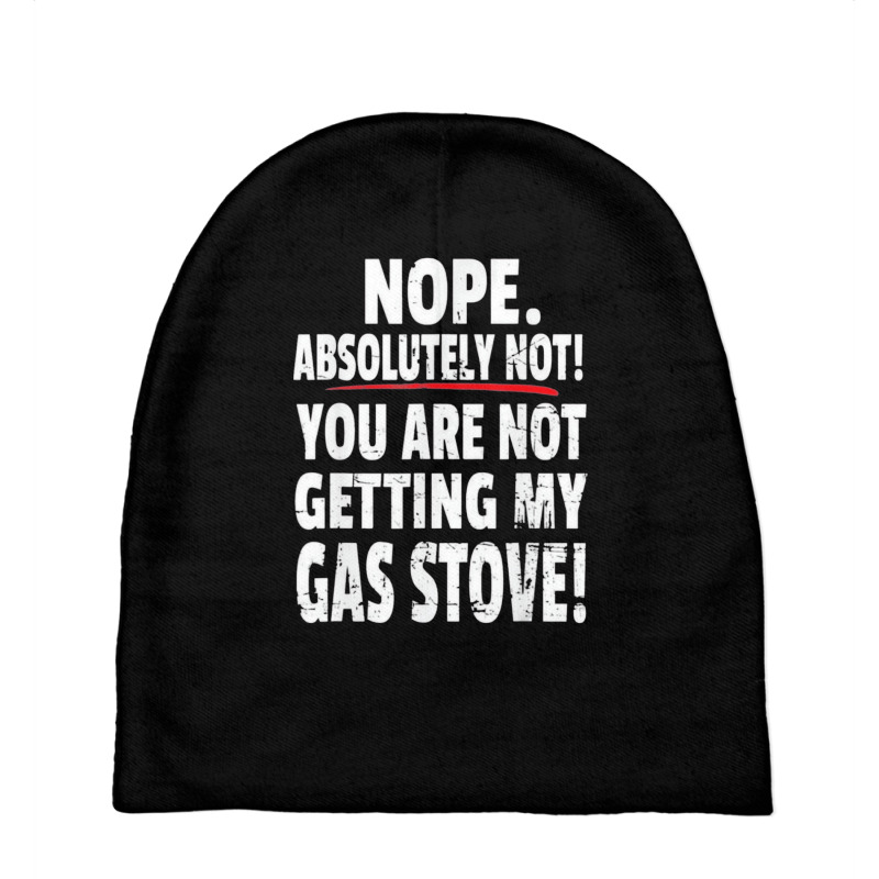 Antibiden Gas Stove Ban Quote T Shirt Baby Beanies by boxleyit | Artistshot