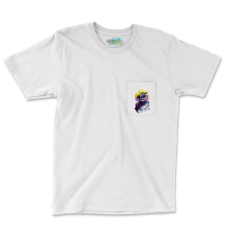 Final Fantasy Vi 6   Kefka Retrowave Pocket T-Shirt by suardlakiof | Artistshot