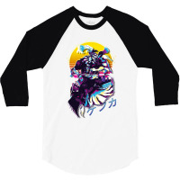 Final Fantasy Vi 6   Kefka Retrowave 3/4 Sleeve Shirt | Artistshot