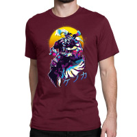 Final Fantasy Vi 6   Kefka Retrowave Classic T-shirt | Artistshot