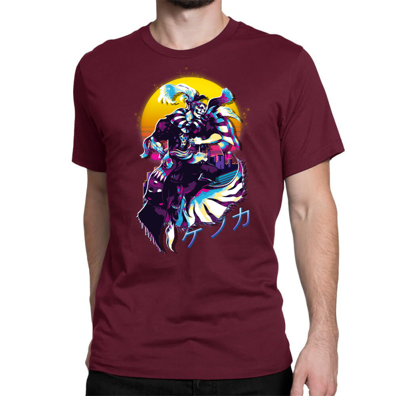 Final Fantasy Vi 6   Kefka Retrowave Classic T-shirt by suardlakiof | Artistshot