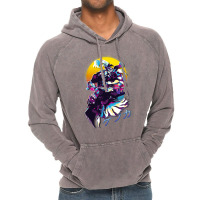 Final Fantasy Vi 6   Kefka Retrowave Vintage Hoodie | Artistshot