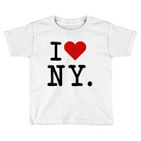 Classic Font Ny Ny New York Nyc New York City Ny T Toddler T-shirt | Artistshot