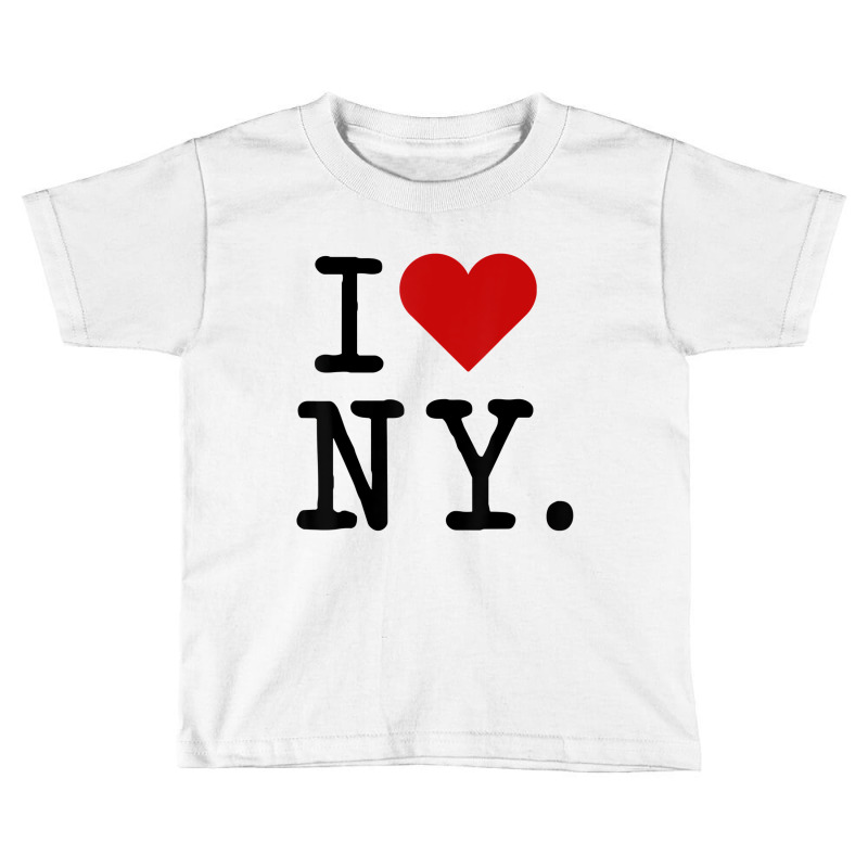 Classic Font Ny Ny New York Nyc New York City Ny T Toddler T-shirt by fiddolamuf | Artistshot